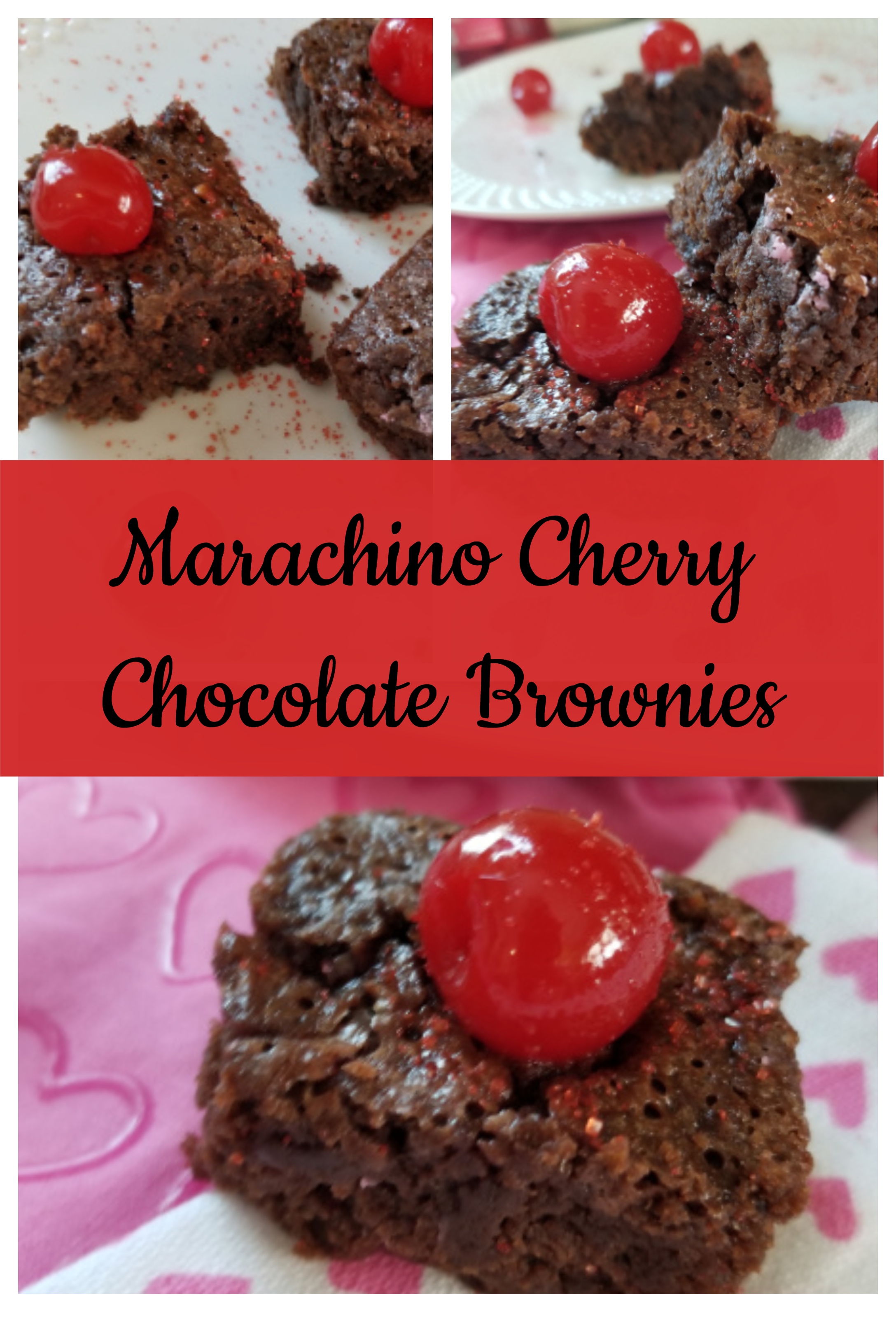 Maraschino Cherry Brownies - THIS IS NOT DIET FOOD